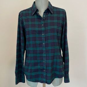 Brooks Brothers 346 plaid button-down